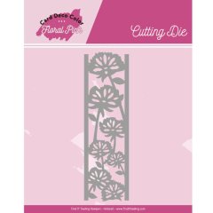 Card Deco Die - Floral Pink Border