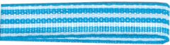 Crafts Too Polyester Stripe Ribbon - Aqua 10mm x 25m