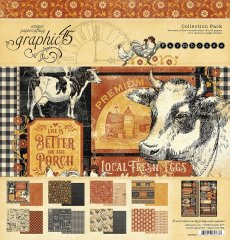 Graphic 45 12"x12" Collection Pack - Farmhouse