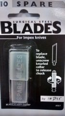 Impex Replacement Blades (pk 10)