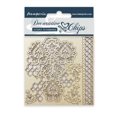 Stamperia Decorative Chips - Winter Tales