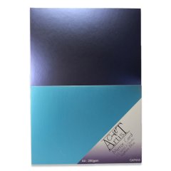 Craft Artist Mirror Card - Sapphire Blue