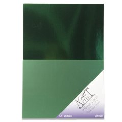 Craft Artist Mirror Card - Emerald Green