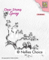 Nellie Snellen Clear Stamp Spring - Spring Lovers