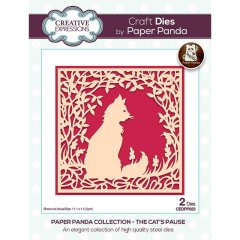 Creative Expressions Paper Panda Die - The Cats Pause