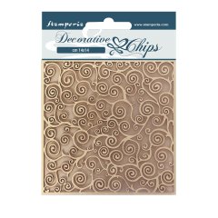 Stamperia Decorative Chips - Klimt The Tree of Life Texture