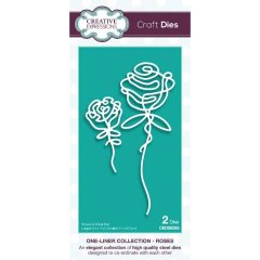 Creative Expressions One-liner Die Collection - Roses