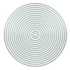 Presscut Cutting Nesting Dies - Stitch Dot Circles (16pcs)