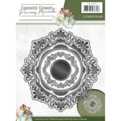 Precious Marieke Fantastic Flowers Cutting Die -Flowers Frame