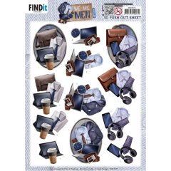 *NEW* Amy Design 3D Decoupage -Die-cut - We are Men - Office