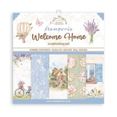 Stamperia Welcome Home 12x12 inch Paper Pack