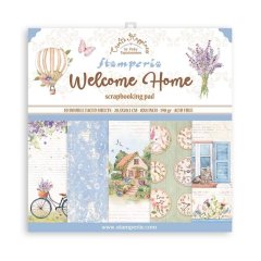 Stamperia Welcome Home 8x8 inch Paper Pack