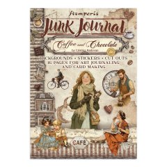 *NEW* Stamperia Junk  Journal Book - Coffee and Chocolate