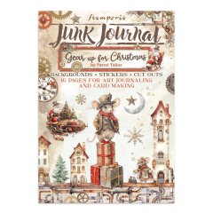 *NEW* Stamperia Junk  Journal Book - Gear Up For Christmas