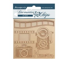 Stamperia Decorative Chips - Our Way Memories