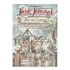 *NEW* Stamperia Junk  Journal Book - The Owl's House