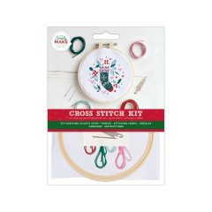 Simply Make Cross Stitch Kit - Stocking