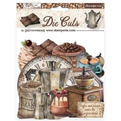 *NEW* Stamperia Assorted Die Cuts - Coffee and Chocolate