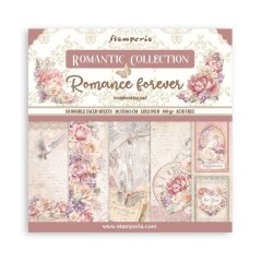 *NEW* Stamperia Romance Forever 12x12 inch Scrapbooking Pad