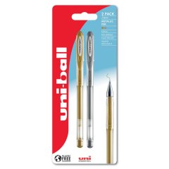 *NEW* Uni-ball Signo Metallic Gell Pens - 2 pack