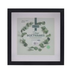 *NEW* Icon Deep Box Frame 16cm x 16cm -Black