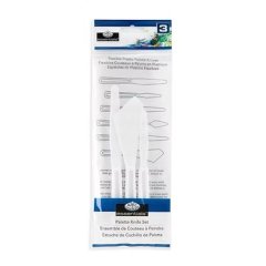 *NEW* Royal and Langnickel 3pc Plastic Mixing Knife Set