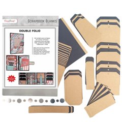 *NEW* CrafTreat Double Folio DIY Scrapbook Blank