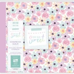 First Edition 12 X 12 Scrapbook Album - Oh So Sweet Floral