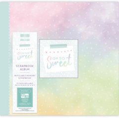 First Edition 12 X 12 Scrapbook Album - Oh So Sweet Pastel