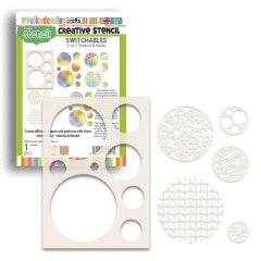Polkadoodles Switchables Stencil - Circles and Mask II