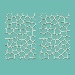 Polkadoodles Chipboard Shapes/Embellishments- Odd Shape