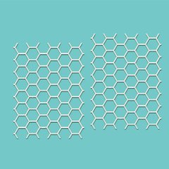 Polkadoodles Chipboard Shapes/Embellishments-Honeycomb