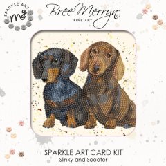 *NEW* Bree Merryn Diamond Art Card Kit – Slinky and Scooter