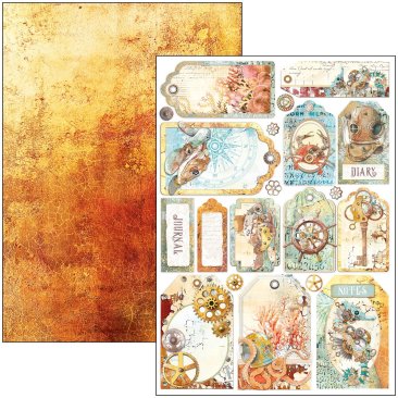 Ciao Bella Papers - Creative Pad A4 Coral Reef
