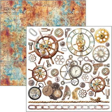 Ciao Bella Papers -6" x 6"Fussy Cut  Paper Pad Coral Reef