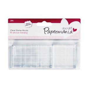 Papermania Clear Stamp Blocks (2pk)