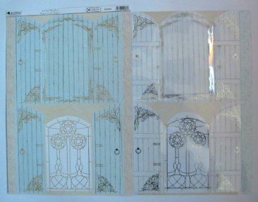 *SALE*  Kanban Arched Window Topper and Acetate  Was £2.99  Now £1.50