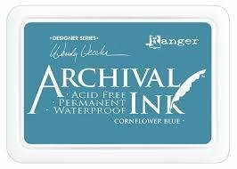 Ranger Archival Ink Pad-Cornflower Blue