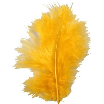Fluffy Feathers - Yellow