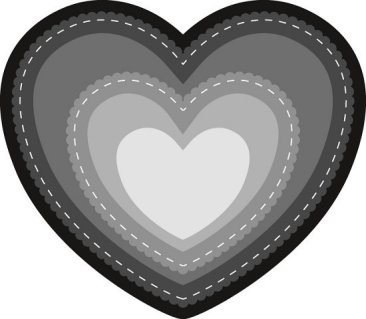*SALE* Marianne Design Craftable - Heart (Basic Shape)