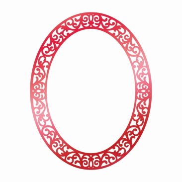 Couture Creations Hotfoil Stamp- Ornate Christmas Frame