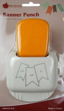 Woodware Tag Punch - Banner