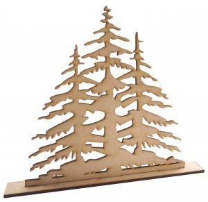 Creative Expressions Freestanding Fir Tree Forest Mdf