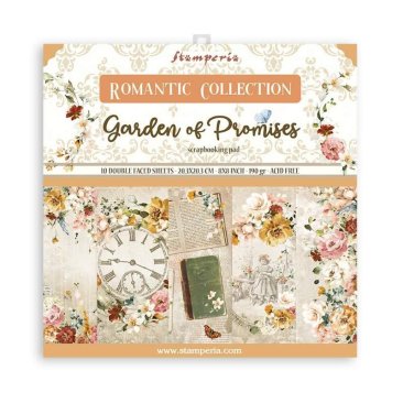 Stamperia Garden of Promise 8x8 inch Paper pack