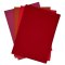 Craft Artist Canvas A4 Card - Deep Reds
