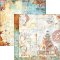 Ciao Bella Papers -8" X 8" Paper Pad Coral Reef