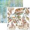 Ciao Bella Papers -6" x 6"Fussy Cut  Paper Pad Coral Reef