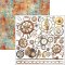 Ciao Bella Papers -6" x 6"Fussy Cut  Paper Pad Coral Reef