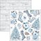 Ciao Bella Papers - Fussy Cut Paper Pad 6x6  Elegance of Blue