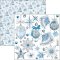 Ciao Bella Papers - Fussy Cut Paper Pad 6x6  Elegance of Blue
